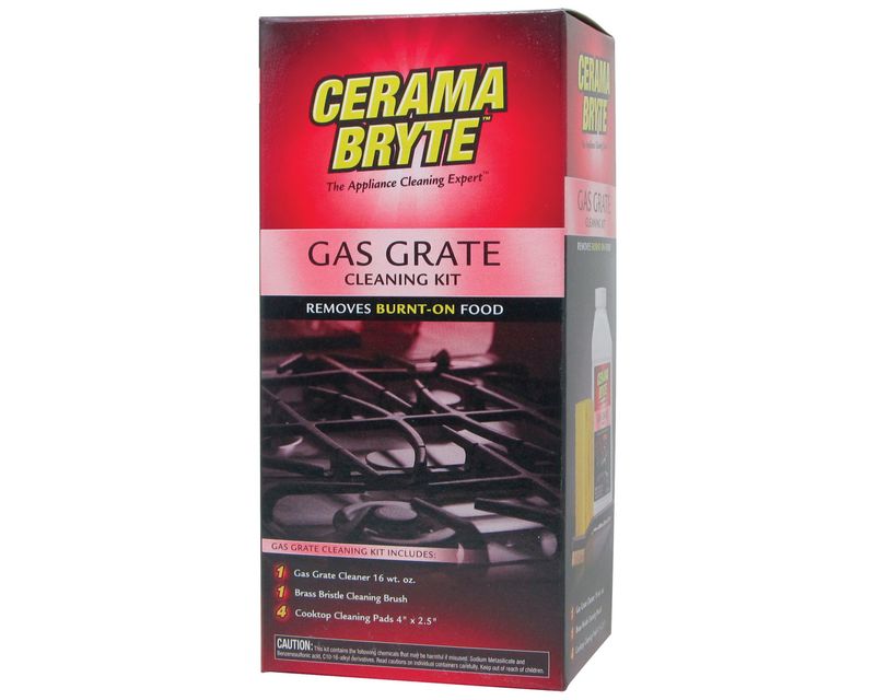 Cerama Bryte Gas Grate Cleaning Kit 16OZ WX10X10021