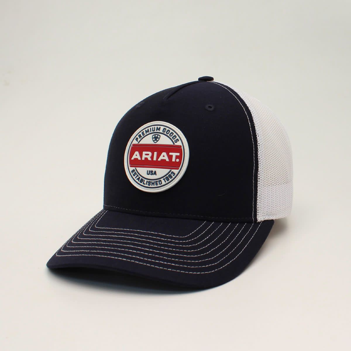 ARIAT R112 SNAPBACK LOGO PATCH NAVY A300012503