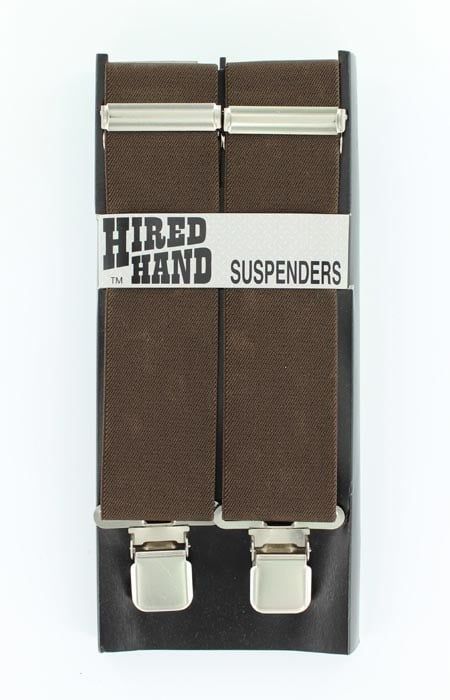 Nocona Suspenders 48 BRN N8510002