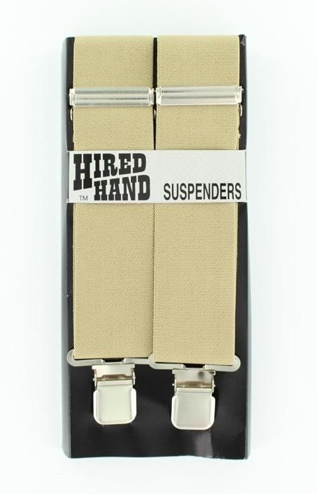 Nocona Suspenders 48 TAN N8510008