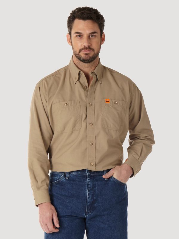 ***Wrangler RIGGS WORKWEAR FR Twill Workshirt FR3W01K