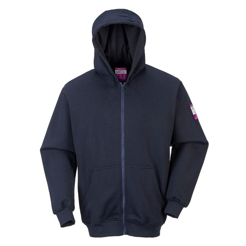 Portwest UFR81 Hooded Zip Sweatshirt 