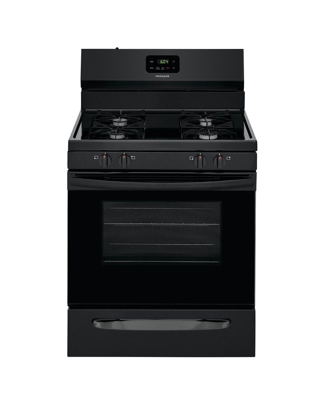 Frigidaire FCRG3015AB 30IN. 5.0CU.FT Gas Range with Manual Clean in Black