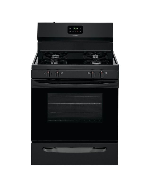 Frigidaire FCRG3015AB 30IN. 5.0CU.FT Gas Range with Manual Clean in Black