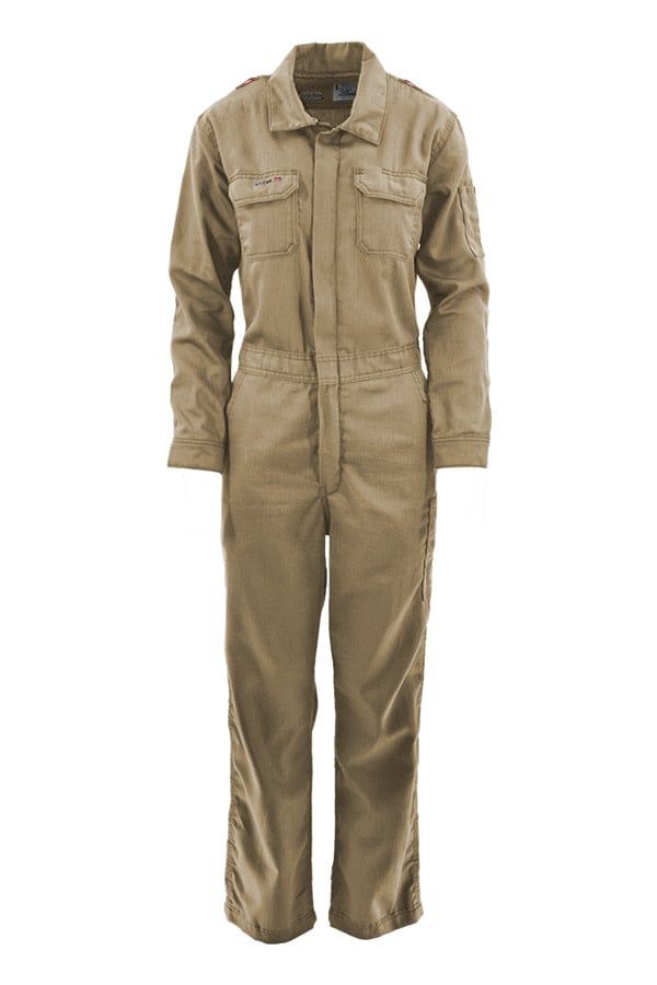 LAPCO FR LADIES COVERALLS L-GOCD6KH - KHAKI