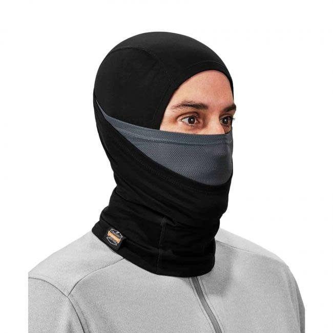 Ergodyne Balaclava Facemask Dual-Layer Black 6844