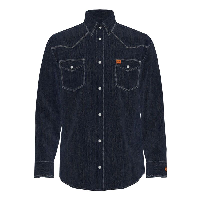 **WRANGLER FR Flame Resistant 20X Snap Long Sleeve Shirt