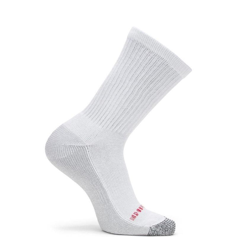 WOLVERINE 6PK CMFT COTTON ST CREW- WHITE W91970070-100