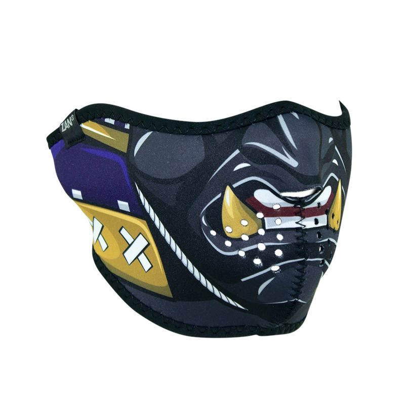 ***Zan Headgear Neoprene Half Mask SAMURAI WNFM027H