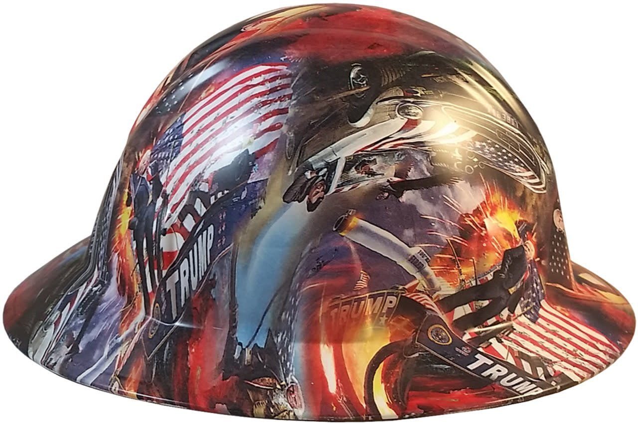 Trump All Stars HDHH-1611-FB Hydro Dipped Hard Hat