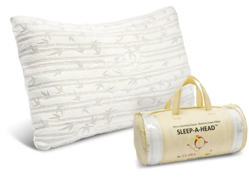 Sleep-A-Head Bamboo Pillow 