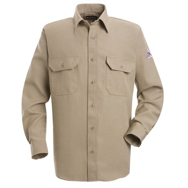 ***BULWARK DELUXE SHIRT NOMEX 4.5OZ TAN RG