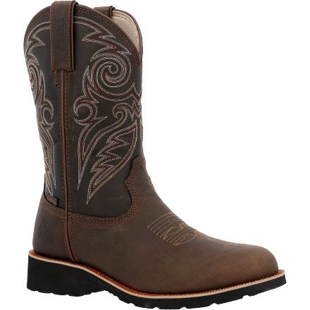 Rocky MonoCrepe 12” Steel Toe Western Boot RKW0434 
