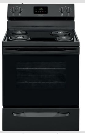 Frigidaire 30” coil range stove FCRC3012AB