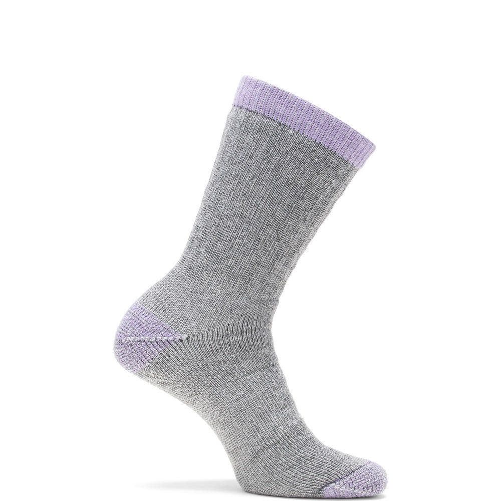 WOLVERINE 2PK WMNS CUSH ALL SSN WOOL BT - LILAC W97927270-501 MEDIUM