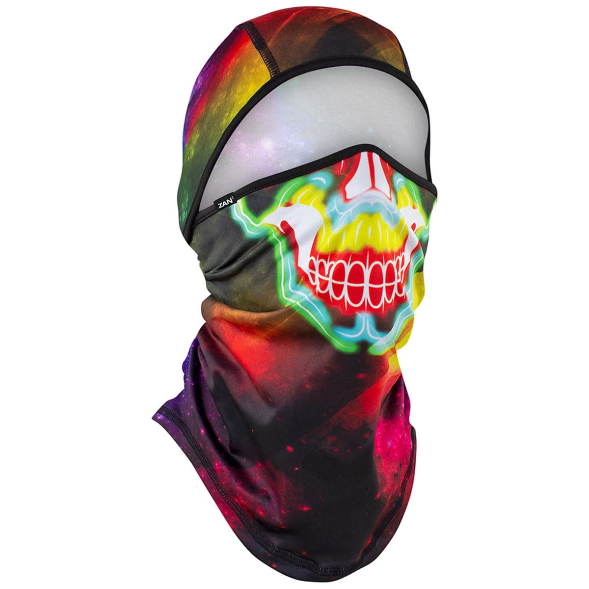 ***Zan Convertible Balaclava SportFlex Series Electric Skull WB4L098