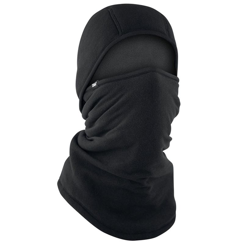 Zan Balaclava SportFlex Series Low Pile Fleece Black WBLL114