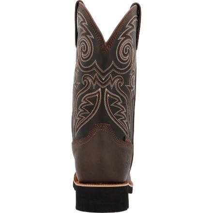 **Rocky MonoCrepe 12” Steel Toe Western Boot RKW0434