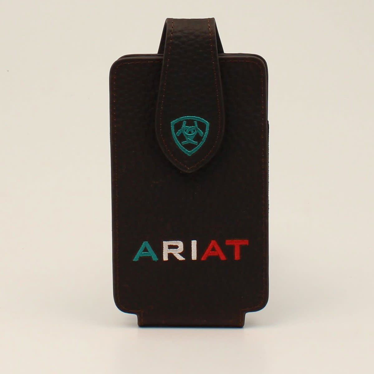 Ariat Medium Cell Phone Case Logo Mexican Rowdy Brown A06034282