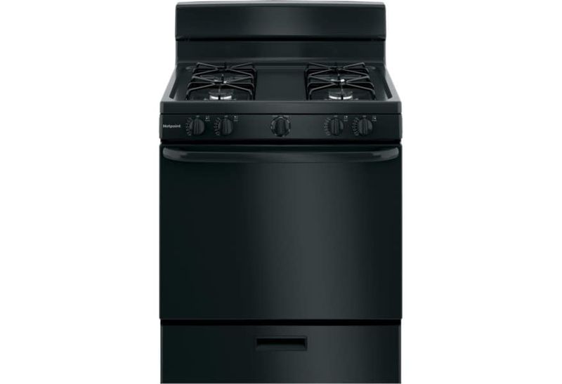 HOTPOINT GAS RANGE RGBS300DMBB