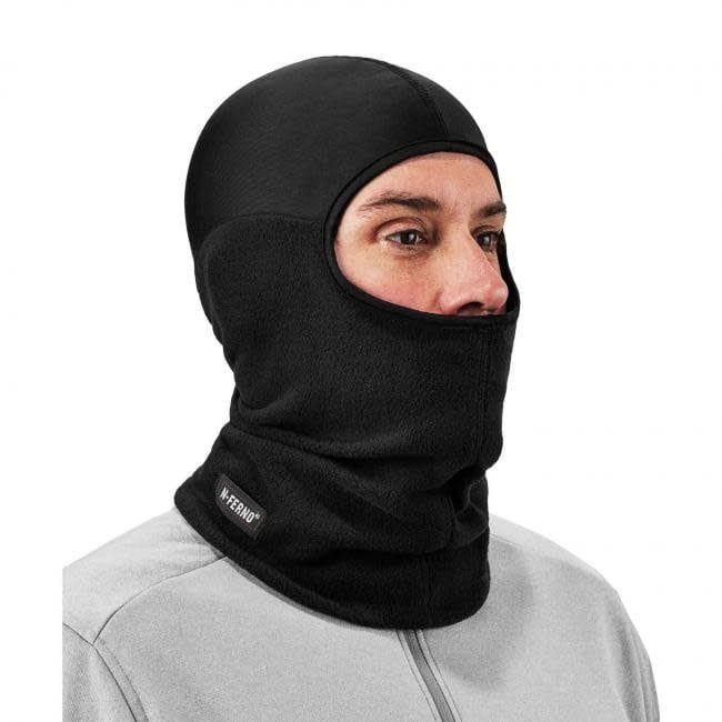 ERGODYNE Balaclava Face Mask - Spandex Top 6822 BLACK ERGODYNE Balaclava Face Mask - Spandex Top 6822 BLACK