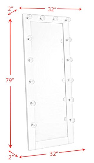 LINDY FLOOR MIRROR ,CVLY700FM,CVFT700LT14)