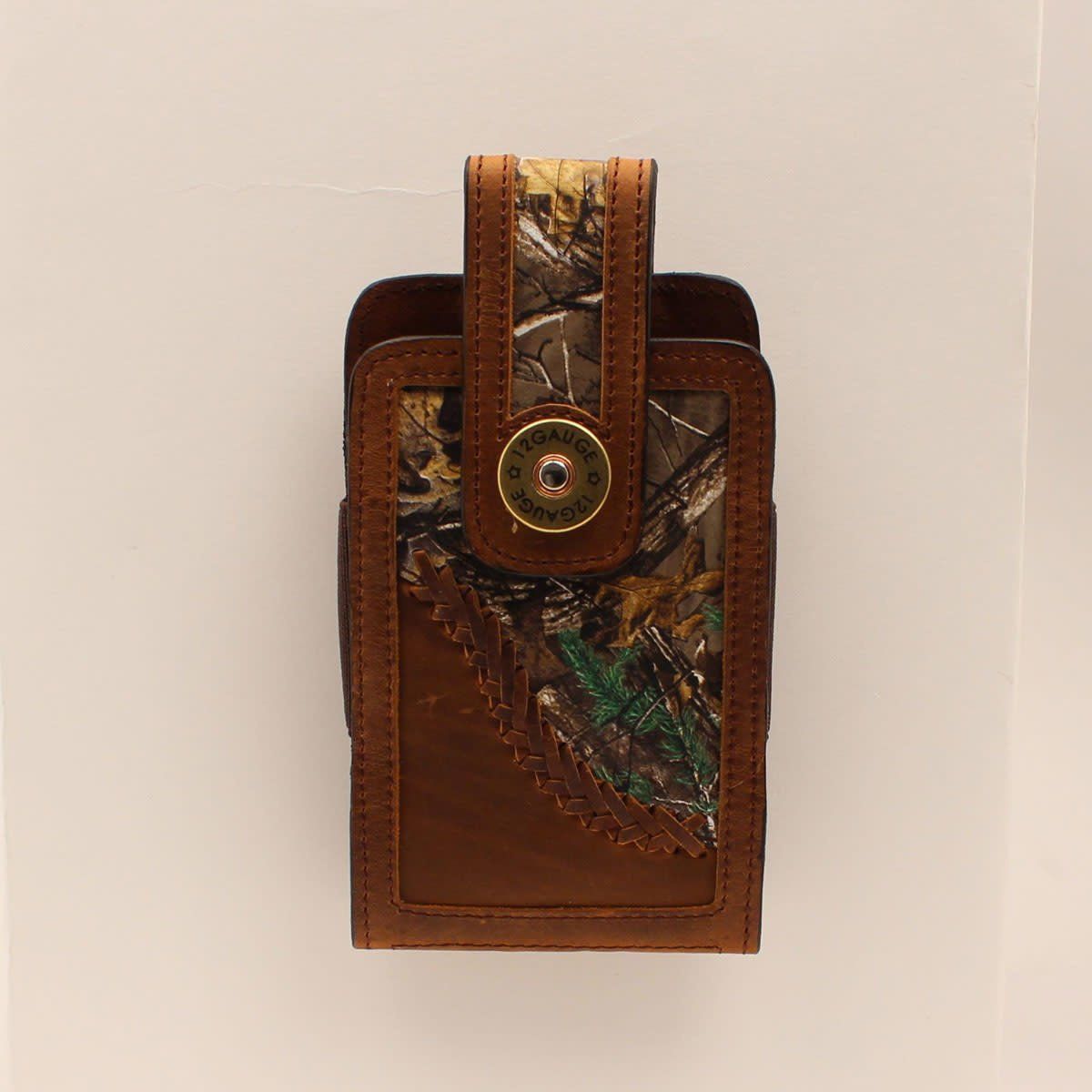 BRN DIST VERT PH W/CAMO & 12 G DPH002 Phone Holder