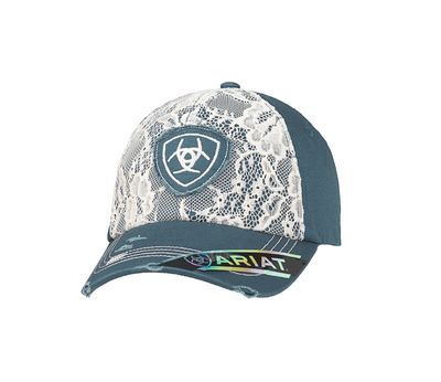 Ariat Hat LADIES CAP VELCRO LACE BLUE 1514827