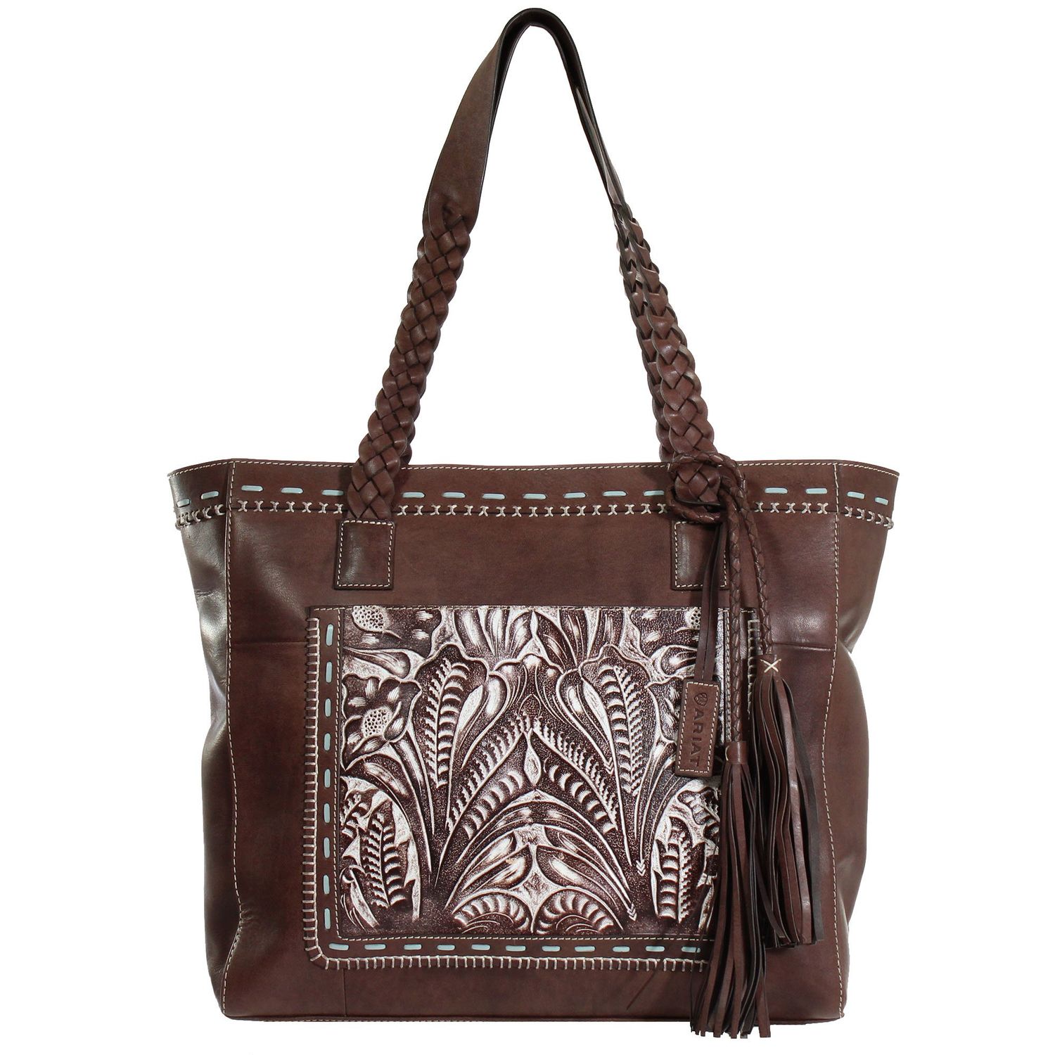 ARIAT RORI STYLE CONCEAL CARRY TOTE DARK BROWN A770011734