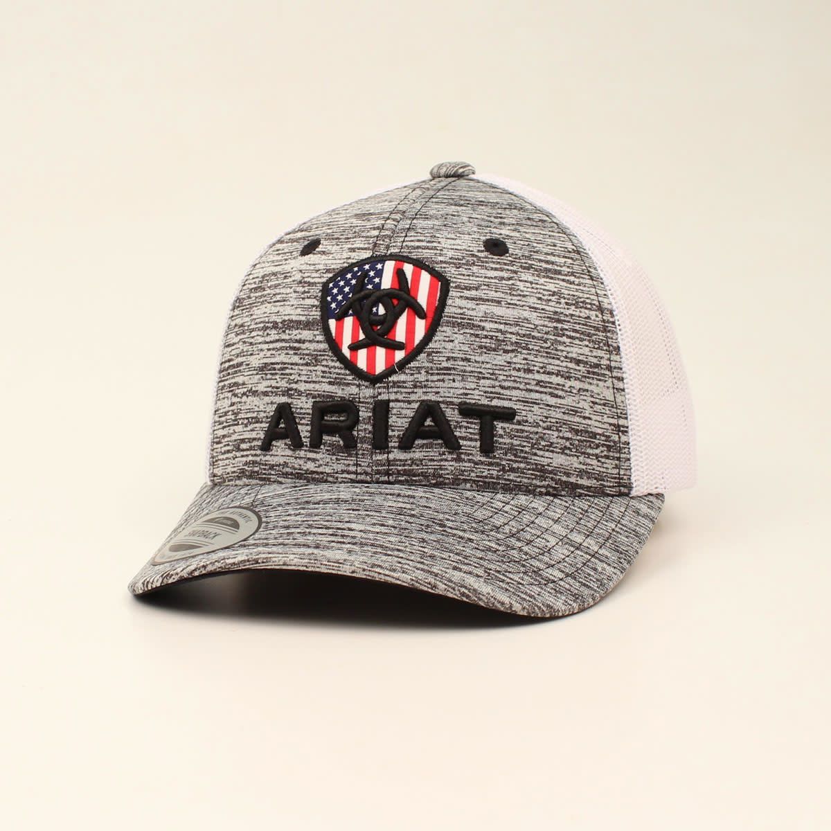 ARIAT YOUTH SB HEATHER USA GRAY A300008706 ARIAT YOUTH SB HEATHER USA GRAY A300008706