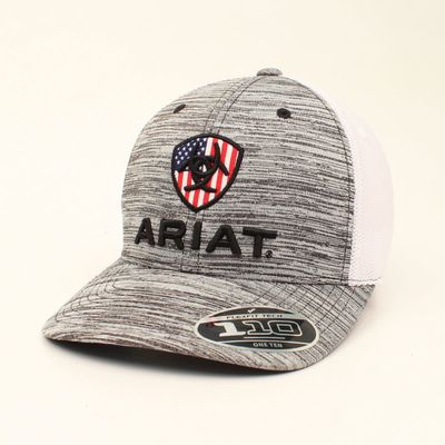 ARIAT MENS FLEXFIT CAP USA A300005906