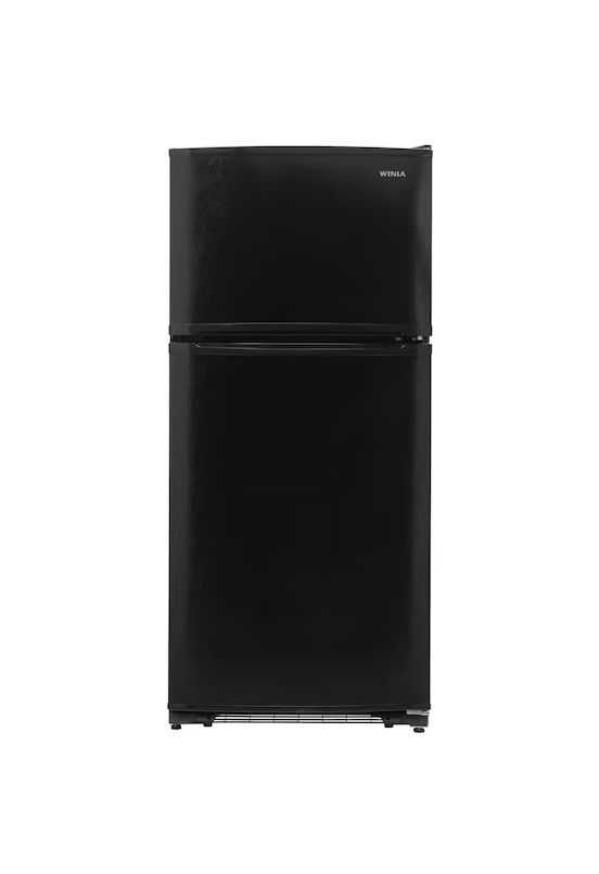 Winia 18 CF Top Mount Refrigerator WNWTE18HBBCD- Black