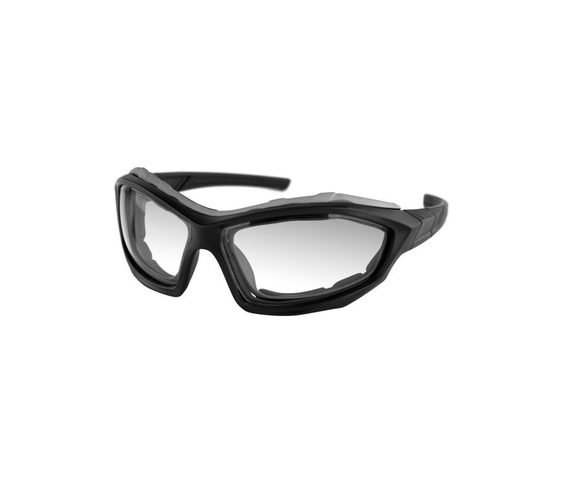 Bobster Dusk Matte Black Frame Clear Photochromic Lens BDUS001T +