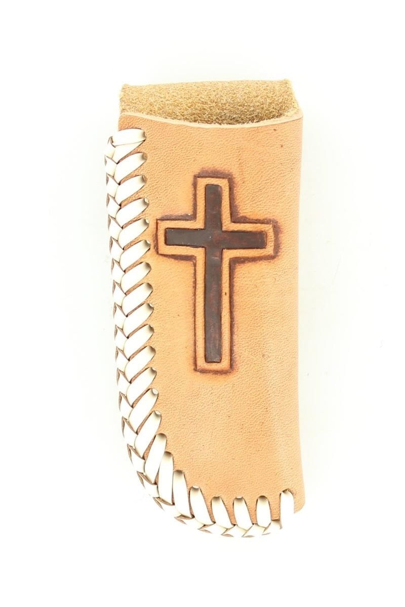 NOCONA SMALL LEATHER KNIFE SHEATH 1800848