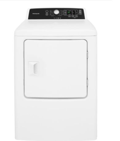 Frigidaire 6.7 CF Electric Dryer FRFFRE4120SW    **SOLD AS IS**