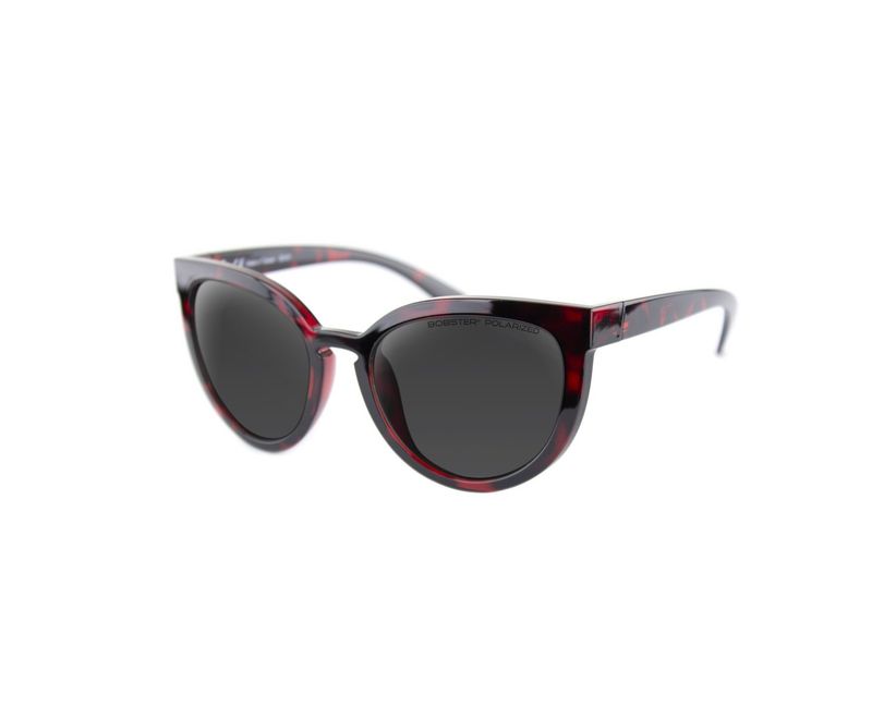 Bobster Sail Gloss Red Tortoise Frame Smoked Polarized Lens BSAL001P +
