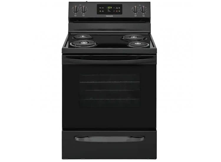 Frigidaire 30'' BLACK ELECTRIC RANGE FFEF3016VB