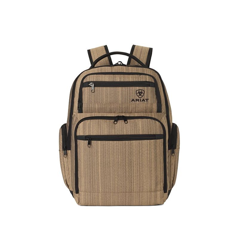 ARIAT BACKPACK BROWN CANVAS BROWN  A460002702