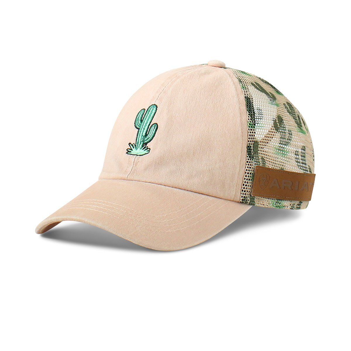 ARIAT LADIES PONYFLOW CAP CACTUS PINK A300068030