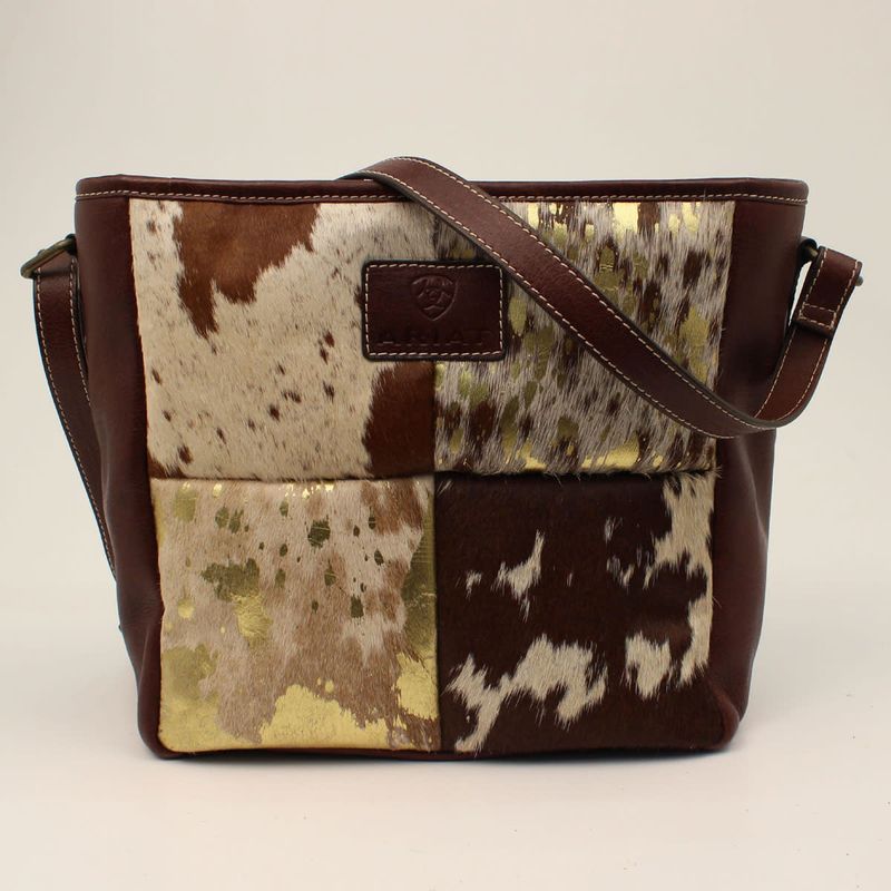 **ARIAT SAVANNAH COLLECTION MESSENGER BAG BROWN A770008102