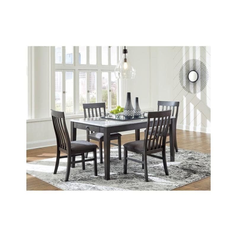 Ashley Luvoni Dining Table w/ 4 Chairs D464