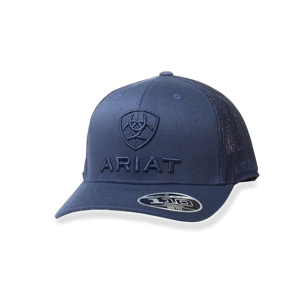 Ariat Mens Flexfit 110 SnapBack Logo Navy A300063903