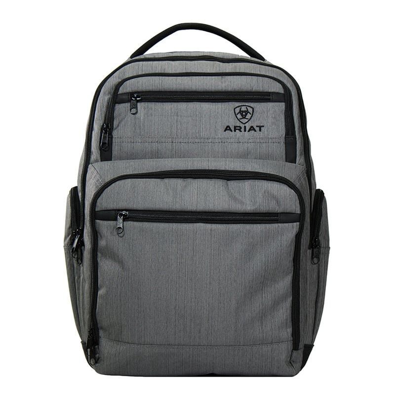 ARIAT BACKPACK CANVAS GREY  A460002606