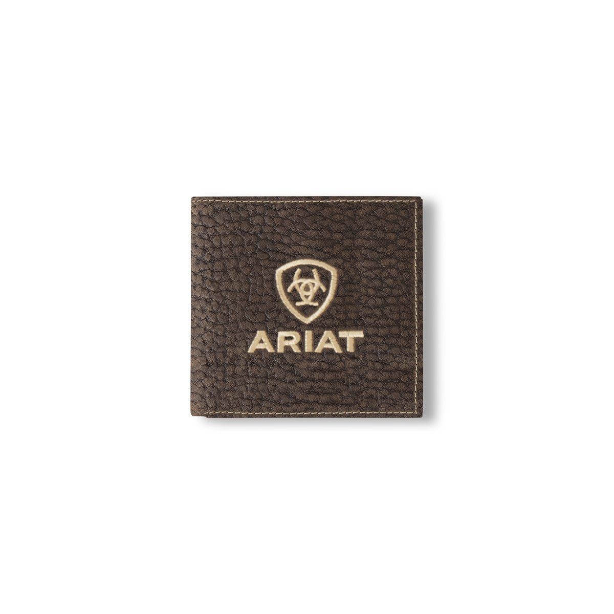 Ariat Large Bifold Wallet Bull Hide Brown A3556002