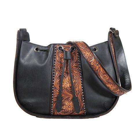 NOCONA STACEY STYLE BUCKET PURSE BLACK N770010501