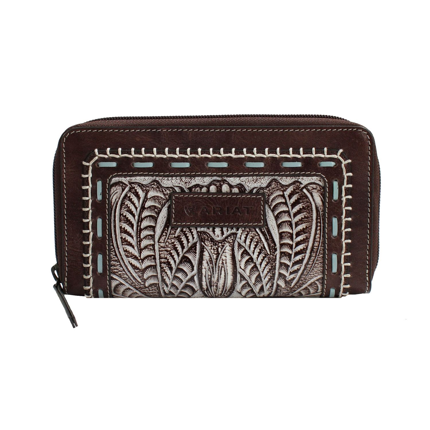 ARIAT RORI WALLET DARK BROWN A770011634