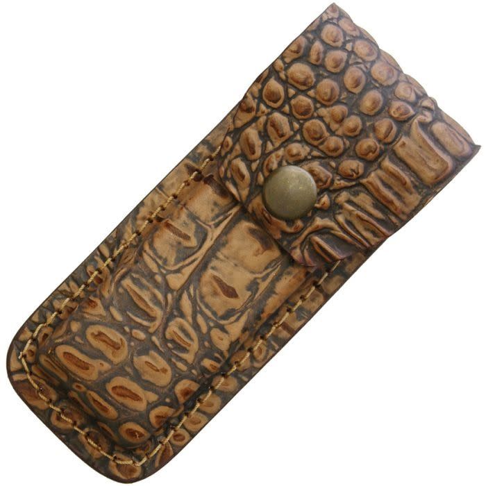 Leather Belt Sheath Alligator SH1191