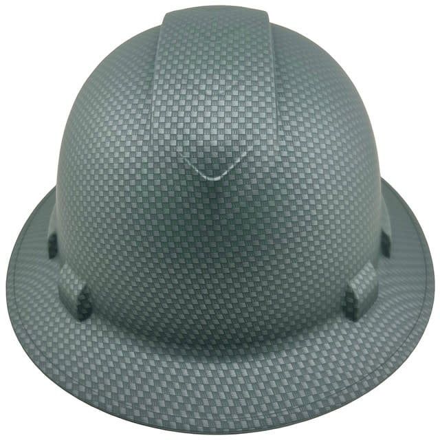 PYRAMEX RIDGELINE FULL BRIM w/ SILVER GRAPHITE PATTERN - 4 POINT RATCHET SUSPENSIONS   HP54123