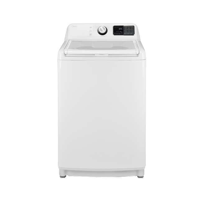Midea 4.5 CF Top Load Washer, Agitator - White (MLV45N1BWW)
