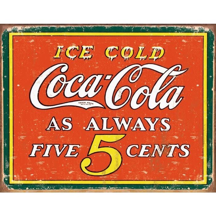 COKE ALWAYS FIVE CENTS TSN1471